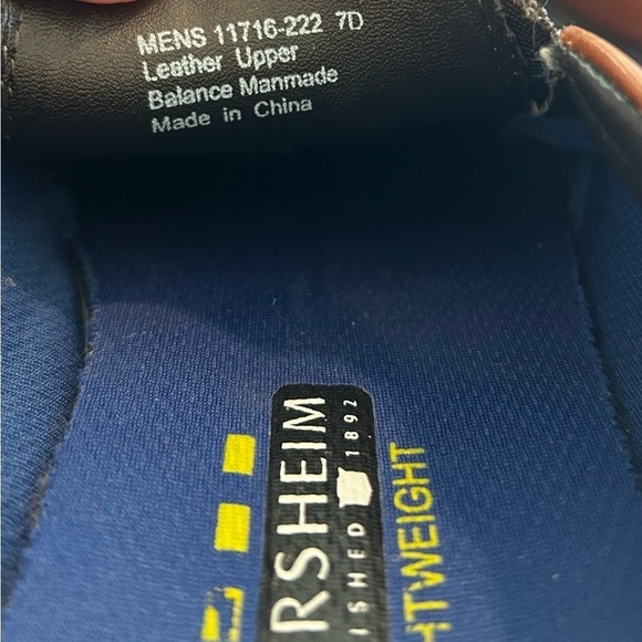 Florsheim Lightweight Men’s Shoes with Memory Foam - Size 7D - New Without Tags - Picture 2 of 12